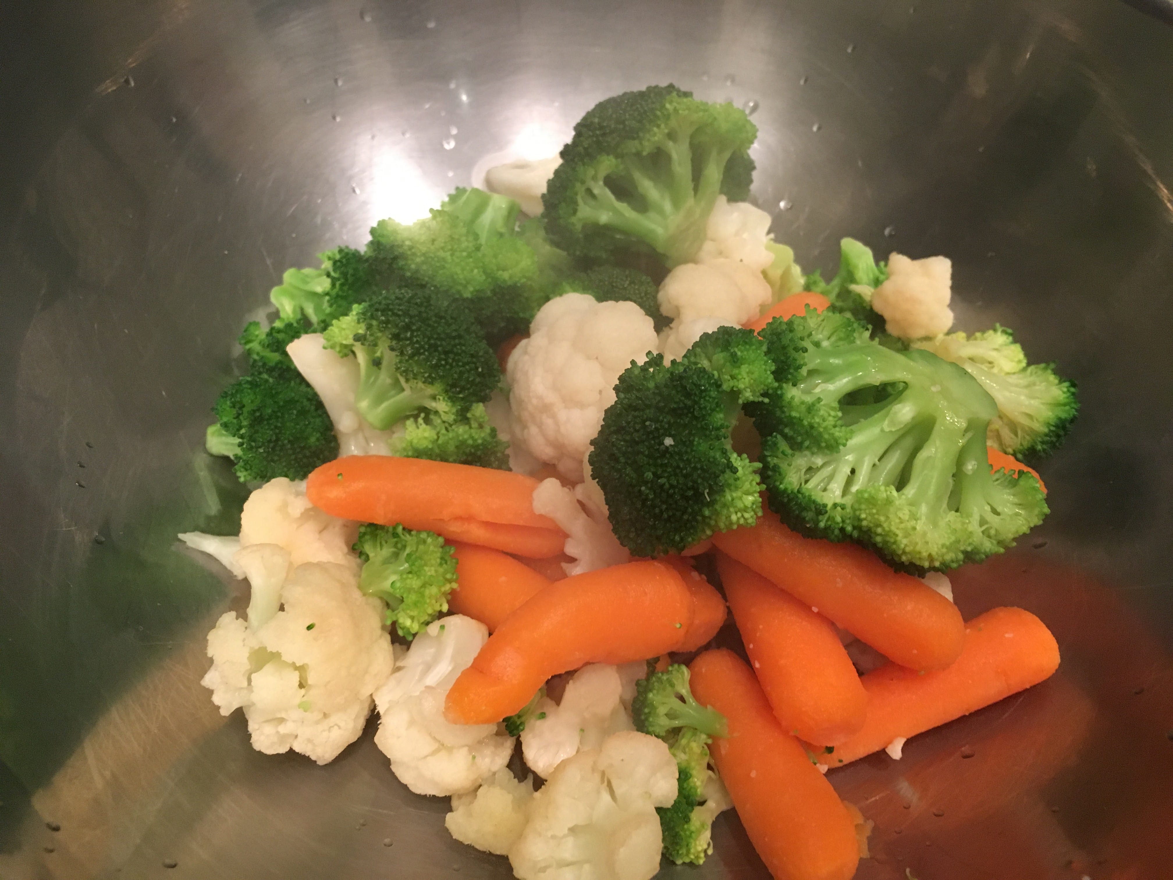 Steamed veg